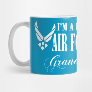 Best Gift for Nana - I am a Proud Air Force Grandma Mug